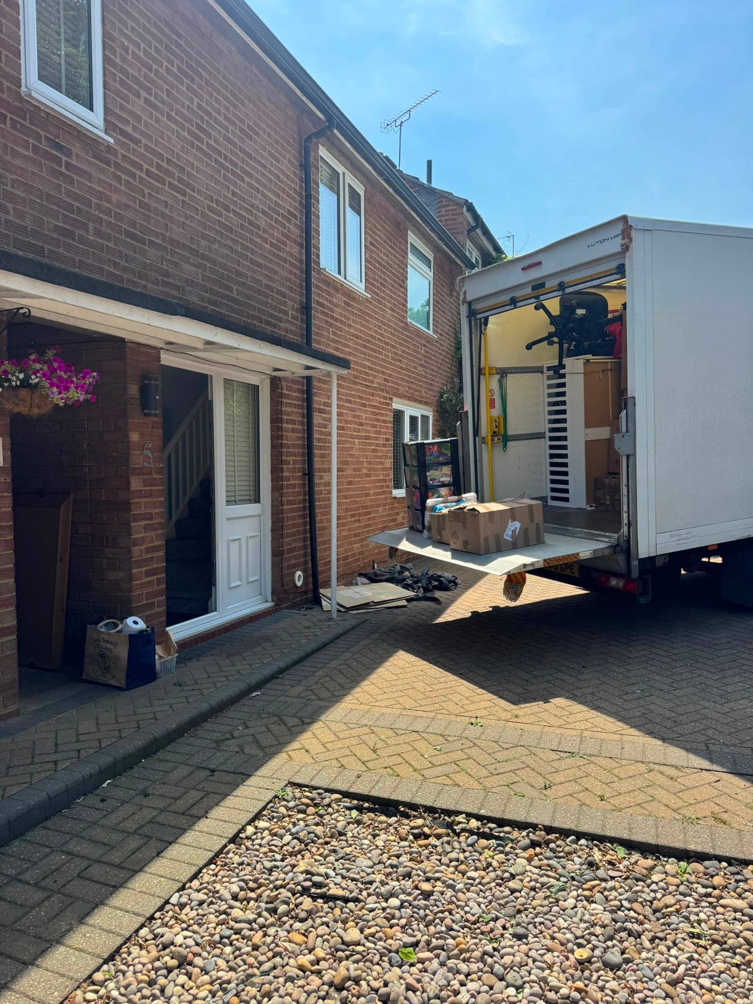 Warehouse pallet collection for commercial relocation from Milton Keynes to Essex